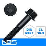 Cl.10.9 DIN 6921 Non-Serrated Frame Bolts