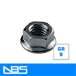 Gr.5 Serrated Flange Nuts