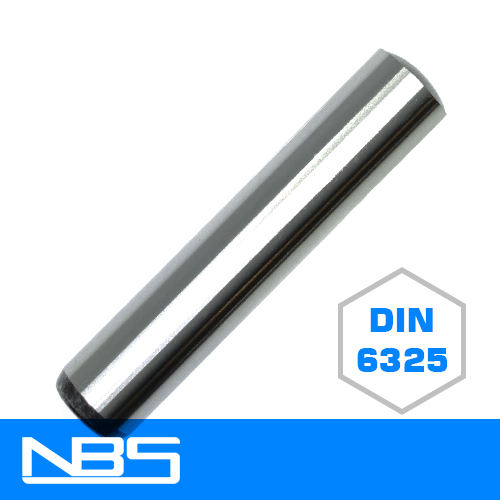 M8 x 25 MM DIN 6325 Dowel Pin Hardened And Ground Bright Finish 