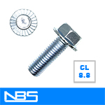 Cl.8.8 Serrated Hex Flange Machine Bolts